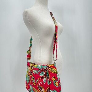 Vera Bradley Rhumba Plaid Print Shoulder Crossbody Quilted Purse